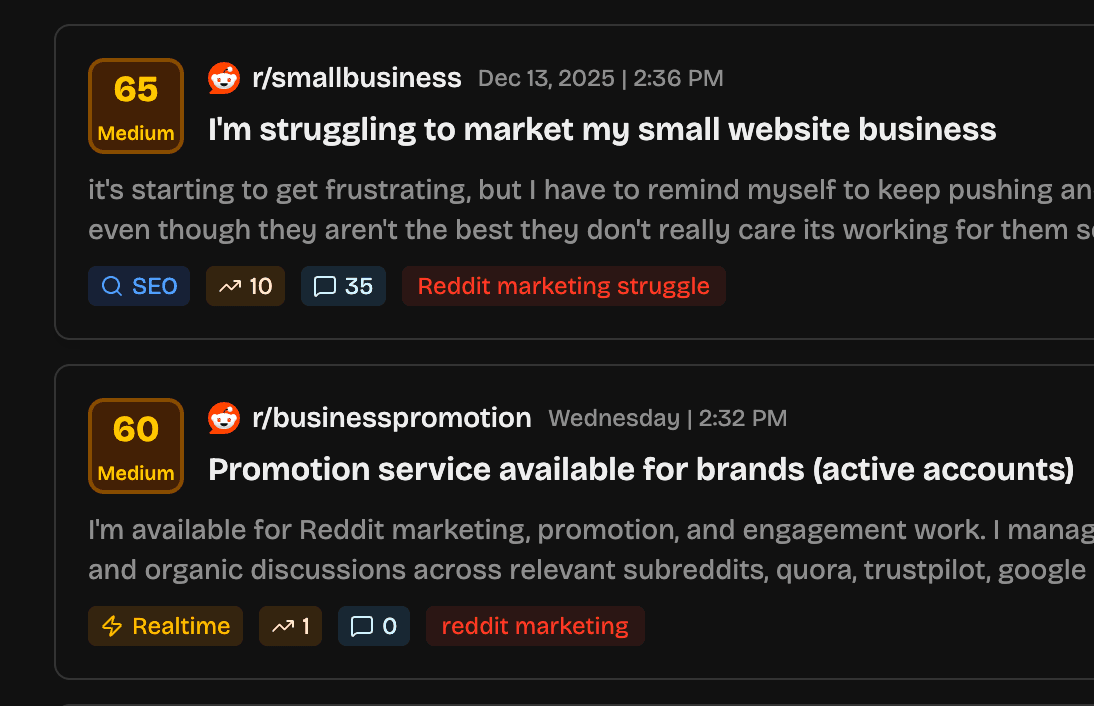 Real-time Monitoring