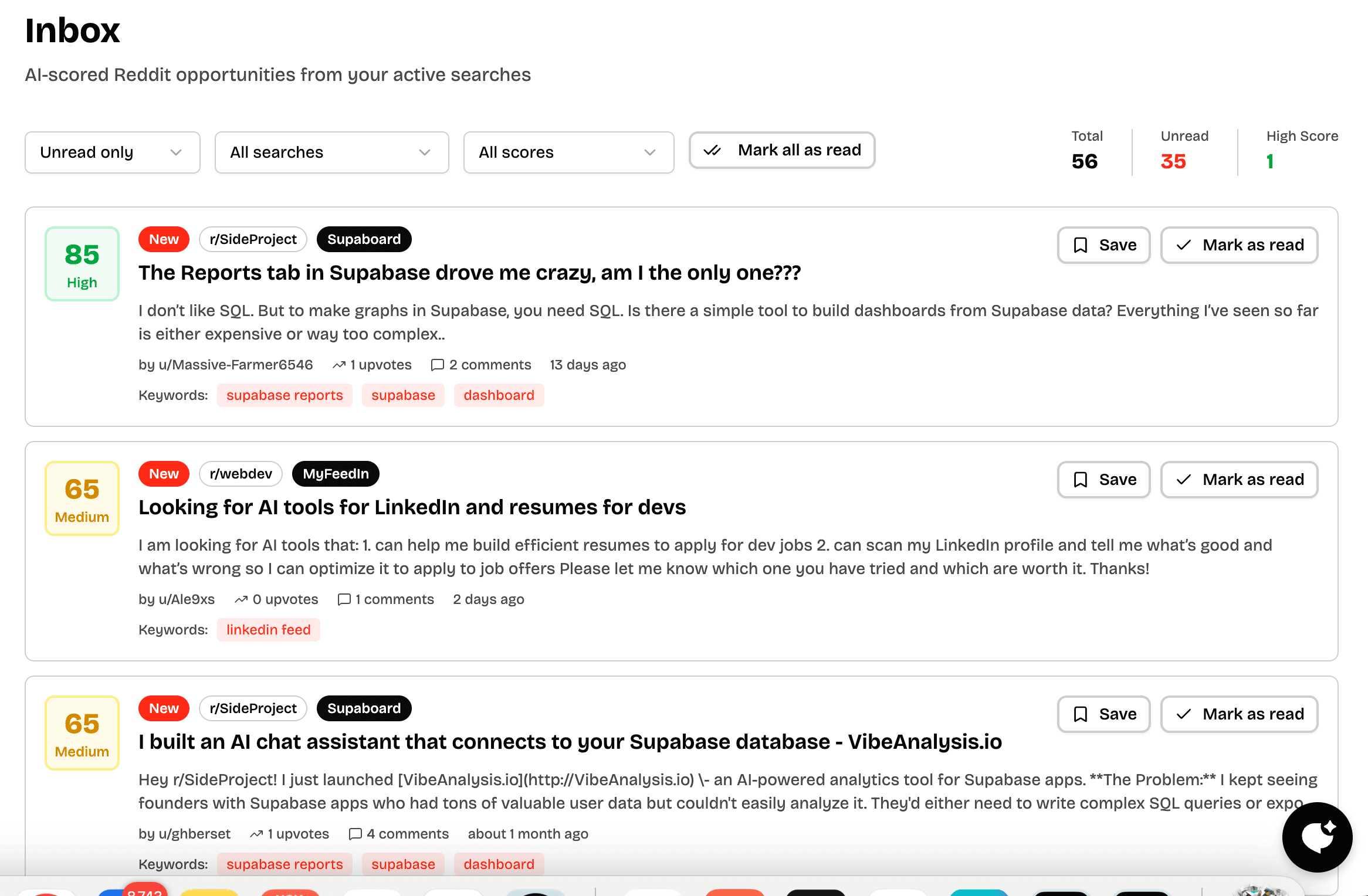 Receive Daily Opportunities